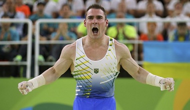 Arthur Zanetti medalha de prata nas argolas | Imagem: Reproduo / Reuters