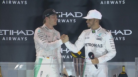 Imagem: Nico Rosberg e Lewis Hamilton | Reprodução/GP