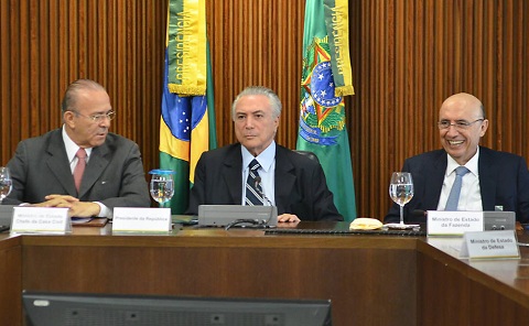 Crédito da imagem: Michel Temer e equipe econômica | Blog do Planalto