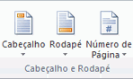 Grupo Cabeçalho e Rodapé