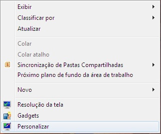 Salvar suas Configurações de Área de Trabalho