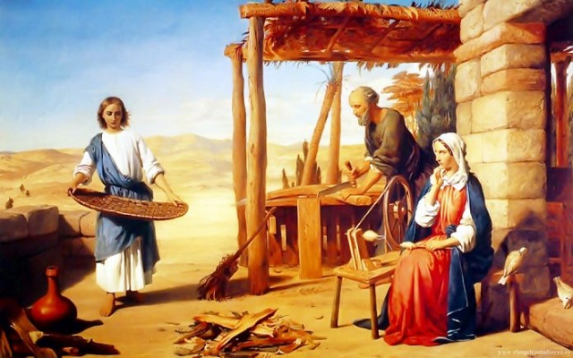 Imagem: reprodução - Oração Jesus, Maria José Nossa Senhora É Carta de São Paulo aos Efésios