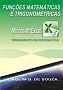 Livro funções matemáticas e trigonométricas no Excel 2010